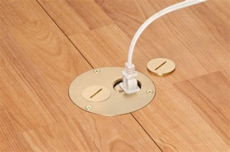 floor flush mount electrical boxes|flush recessed floor outlets.